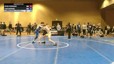 120 lbs Cons. Quarters - Ryan Farissier, Mcdonald Wrestling Academy vs Luis Estevez, Savage