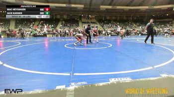 92 lbs Final - Mac Heysinger, Immortal Athletics WC vs Jace Barnes, Team Donahoe