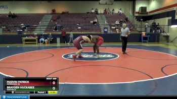 285 lbs 11th Place Match - Marvin Patrick, Homewood Hs vs Brayden Huckabee, Hartselle