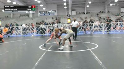 126 lbs Rr Rnd 3 - Nate Amisi, Dover Bandits - HSB vs Brett Larson, Nebraska Red - HSB