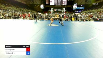 113 lbs Rnd Of 64 - Isaac Wignall, IA vs Ryan Dietrick, TN