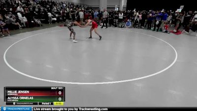 135 lbs Cons. Round 3 - Millie Jensen, Nebraska vs Alyssa Ornelas, Colorado