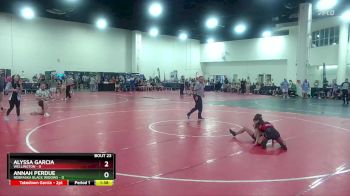 100 lbs Round 6 (8 Team) - Annah Perdue, Nebraska Black Widows vs Alyssa Garcia, Wellington