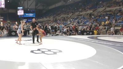 115 lbs Cons. Sub-rd Of 16 - Gianna Cafeo, Pennsylvania vs Stella Piazza, Illinois