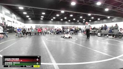 70 lbs Round 1 (8 Team) - Jason Fischer, CP Wrestling Academy vs Dominic Rocco, Killer Elite