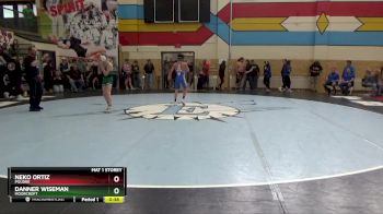 113 lbs Cons. Round 2 - Danner Wiseman, Moorcroft vs Neko Ortiz, Poudre
