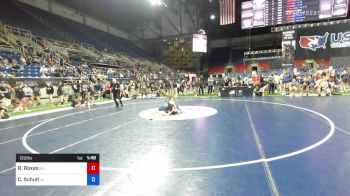 122 lbs Cons 32 #1 - Reagan Roxas, New Jersey vs Camille Schult, Iowa