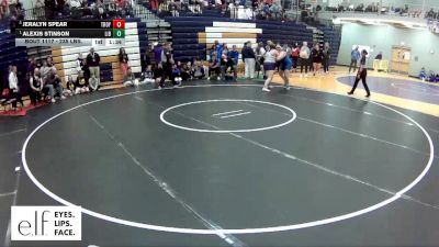 235 lbs. Semifinal - Alexis Stinson, Liberty vs Jeralyn Spear, Troy Buchanan