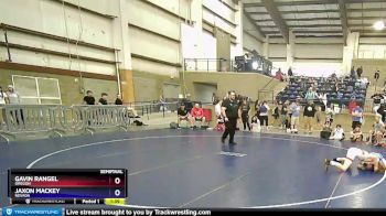 126 lbs Semifinal - Gavin Rangel, Oregon vs Jaxon Mackey, Nevada
