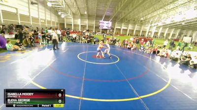 70 lbs Finals (2 Team) - Isabella Moody, Utah Red vs Elexa George, Team Wyoming