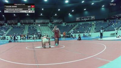 197 lbs Champ. Round 1 - Malcom Burris, Andrew College vs Malachi Evans, CumberlandKY