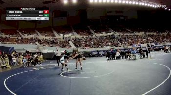 165-D2 Quarterfinal - Jade Curiel, Mica Mountain High School vs Paige Kee, Window Rock High School