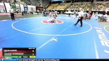 120 Class 2 lbs Quarterfinal - Mylee Harper, Nixa vs Madison Leverknight, Winnetonka