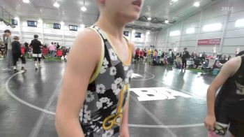 75 lbs Round Robin 2 - Kaden Scott, Ohio Gold - MS vs Luke Benson, Jacket Wrestling Club - MS