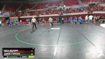 100 lbs 2nd Wrestleback And Semi-finals (16 Team) - Marianna Galvan, Lubbock Cooper vs Bryanna Childs, Frisco