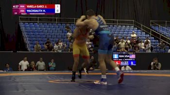 72 kg Round 1 - Noah Wachsmuth, USA vs Jose Varela, GUA