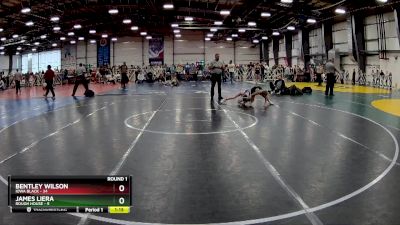 84 lbs Rd# 4- 2:00pm Friday Final Pool - James Liera, Rough House vs Bentley Wilson, Iowa Black