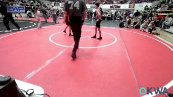 73-80 lbs Rr Rnd 3 - Mason Gibson, Owasso Takedown Club vs Kaden Johnson, Locust Grove Youth Wrestling