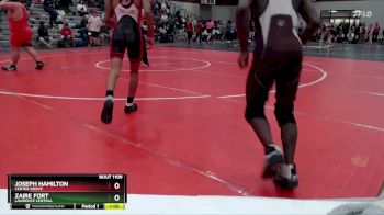 106 lbs Round 2 - Joseph Hamilton, Center Grove vs Zaire Fort, Lawrence Central