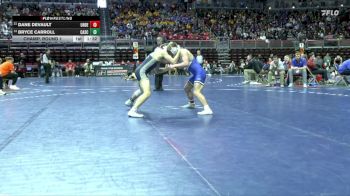 1A-138 lbs Champ. Round 1 - Dane DeVault, Underwood vs Bryce Carroll, Cascade