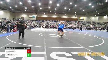 200 lbs Consi Of 32 #2 - Gradi Spencer, Central Linn vs Eduardo Mendivil, Atwater Wrestling