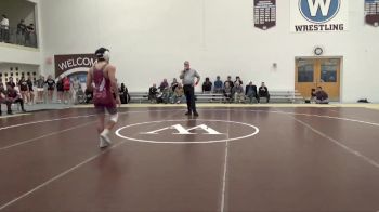 138 lbs Hall Mckay, Westtown School vs Victor Lu, Church Farm School