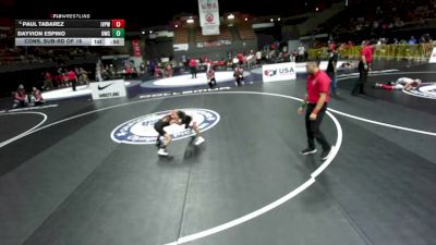 59 lbs Cons. Sub-rd Of 16 - Paul Tabarez, Imperial Valley Panthers Wrestling vs Dayvion Espino, Oakdale Wrestling Club