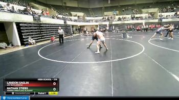 215 lbs Cons. Round 3 - Nathan Stiebs, Askren Wrestling Academy vs Landon Saglin, Lac Du Flambeau