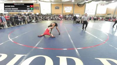 144 lbs Quarterfinal - Jayden Deal, Spaulding-NH vs Jaeckez Mendez, East Hartford