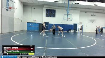 285 lbs Champ. Round 1 - Anthony Toomey, Eagle vs Quentin Gifford, Rigby