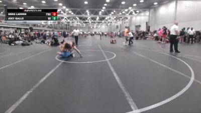 132 lbs Round 4 (6 Team) - Joey Gallo, Wayne Danger vs Greg Ladden, Team Tugman WC