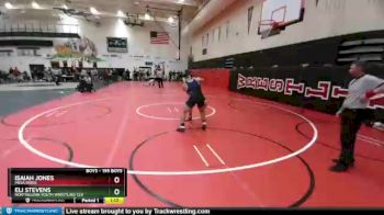 195 Boys Semifinal - Isaiah Jones, Mesa Ridge vs Eli Stevens, Northglenn Youth Wrestling Clu