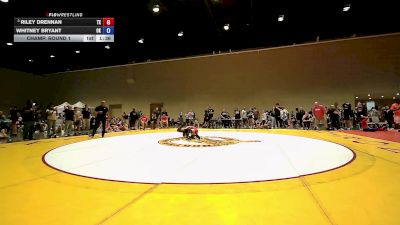 135 lbs Champ. Round 1 - Riley Drennan, TX vs Whitney Bryant, OK