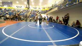 90-100 lbs Rr Rnd 1 - Fletcher Jefferson, Pryor Tigers Wrestling vs Rylea Vogel, Pryor Tigers