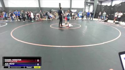 71-77 lbs Round 5 - Daniel Webster, Newberg Mat Club vs Ace Mead, Oregon