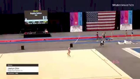 Jaelyn Chin - Clubs, Eagle Gymnastics TX - 2021 USA Gymnastics Championships