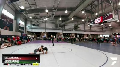 106 lbs Quarterfinal - Zac Gonzalez, Dead Shot Wrestling Club vs Adalye Alonzo, Empire Wrestling Club