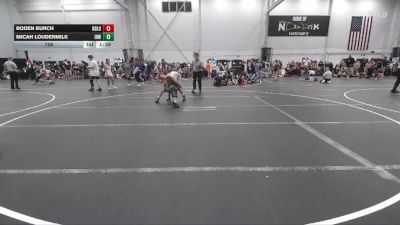 126 lbs Semis & 1st Wrestleback (8 Team) - Boden Burch, Kraken Blue vs Micah Loudermilk, Iron Horse White