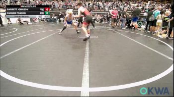 132 lbs Consolation - Barrett Johnson, Pauls Valley Wrestling Club vs Parker Franks, Noble Takedown Club