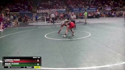 D 2 120 lbs Cons. Round 1 - Landon Marse, Belle Chasse vs Reese Hughes, Riverdale