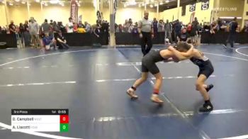 65 lbs 3rd Place - Deklan Campbell, West Allegheny vs Antonio Liscotti, Yough