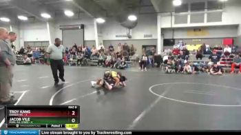 80 lbs Round 3 (6 Team) - Jacob Vile, MJWL All Stars vs Troy Kang, Ranger WC