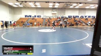 197 lbs Cons. Semi - Gilberto Solorio, Modesto College vs Callan Ivy, Chabot College