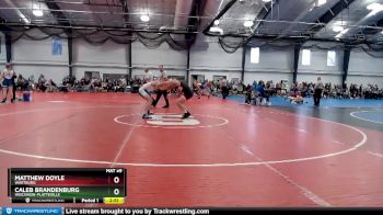 165 lbs Champ. Round 1 - Caleb Brandenburg, Wisconsin-Platteville vs Matthew Doyle, Wartburg