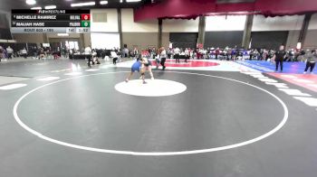 190 lbs Champ. Round 1 - Maliah Hase, Amarillo Palo Duro vs Michelle Ramirez, El Paso Del Valle