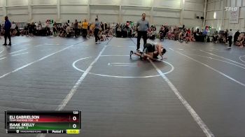 120 lbs Round 2 (6 Team) - Eli Gabrielson, Team Diamond Fish vs Isaak Skelly, Ohio Storm