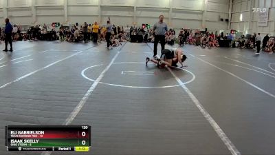 120 lbs Round 2 (6 Team) - Eli Gabrielson, Team Diamond Fish vs Isaak Skelly, Ohio Storm