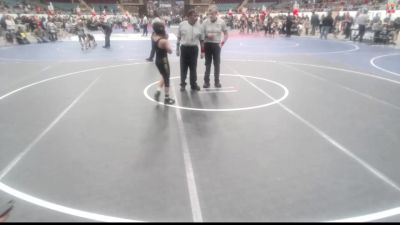 77 lbs Consolation - Alessandro Adame, New Mexico Royalty vs Lawrence Telles, New Mexico Punishers