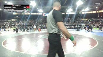 150 lbs Champ. Round 1 - Mason Hillier, Bonneville vs Nolan Lofstedt, Mead