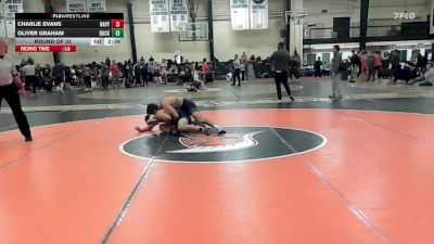 157 lbs Round Of 32 - Charlie Evans, Navy vs Oliver Graham, Bucknell - UNATT